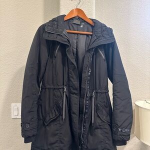 Athleta Charcoal Utility Jacket